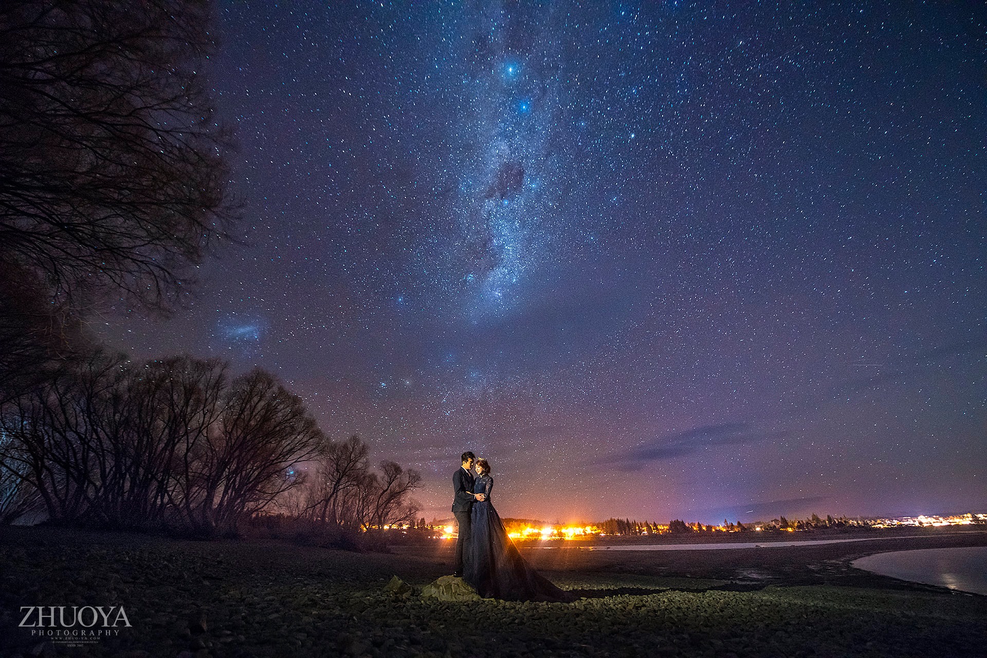 Milky Way Shoots at Lake Tekapo using #godoxv1 Round Head Flash