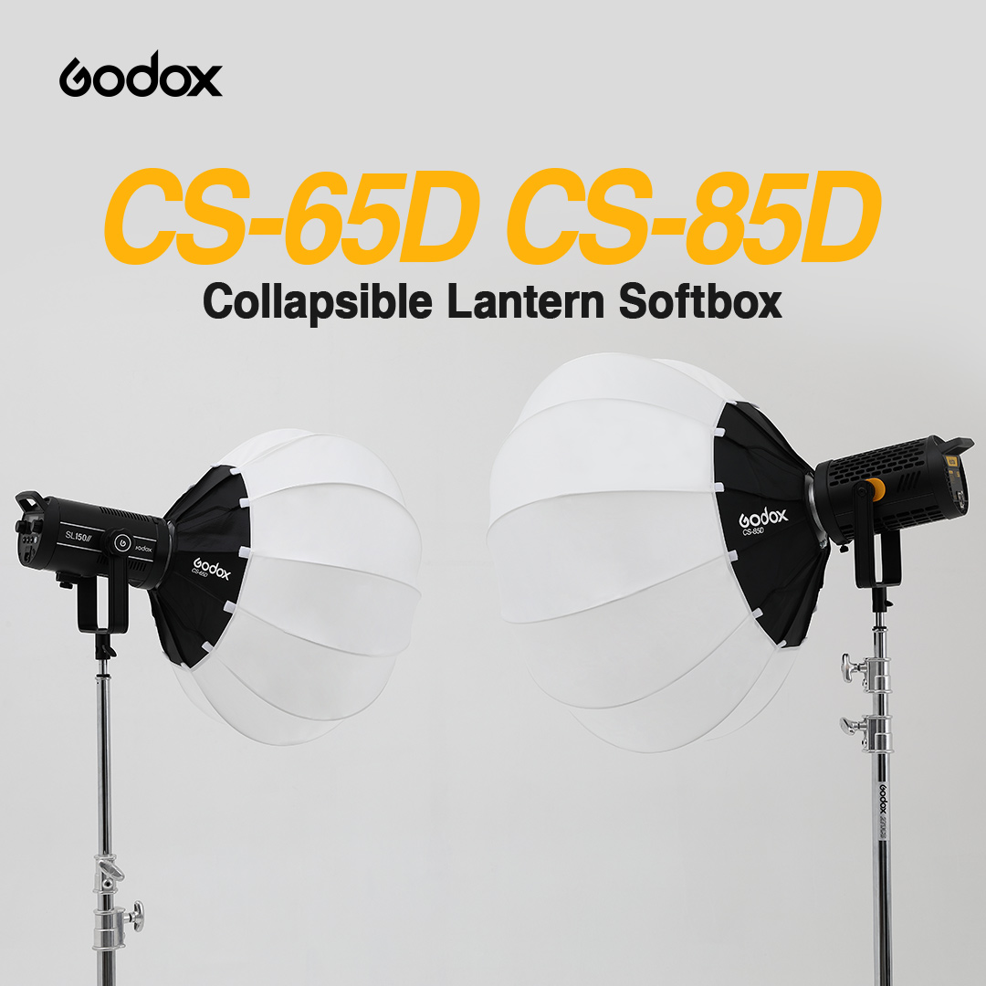 Introducing the Godox Collapsible Lantern Softbox CS-65D/CS-85D: *STUNNING SOFT, OMNI-DIRECTIONAL LIGHT: a must-have light shaper 