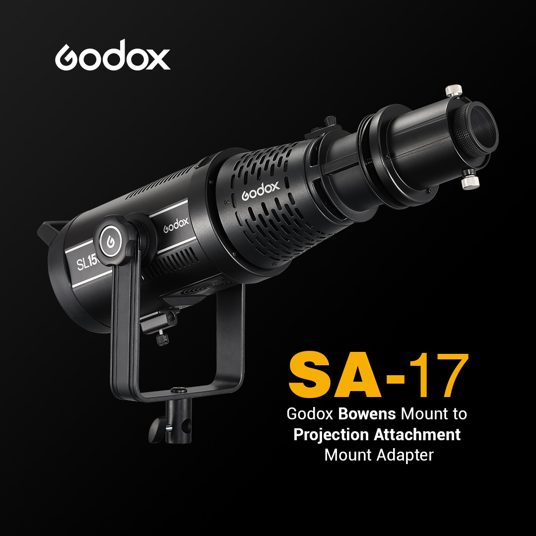 Introducing the Godox Bowens Mount to Projection Attachment Mount Adapter #SA-17: