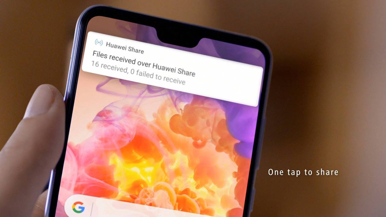 Cable-free, unlocked, super fast sharing made easy. Huawei Share 2.0 on HUAWEI P20 | P20 Pro.
