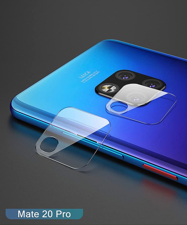 Huawei Mate 20 and Mate 20 Pro camera glass protector.