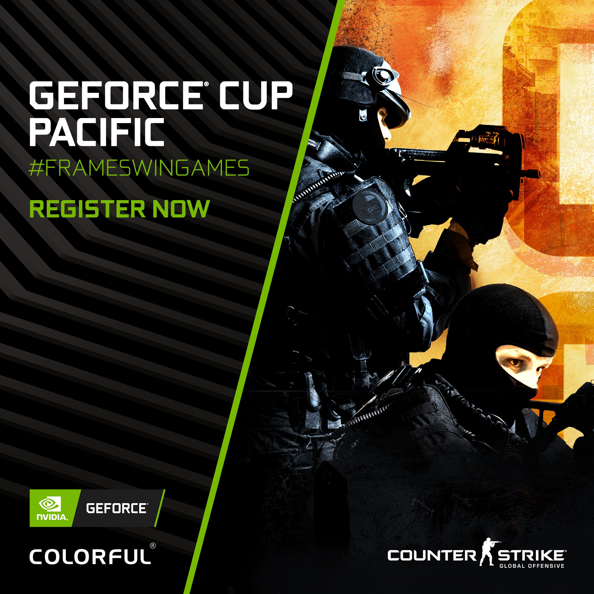 We are happy to announce that Colorful once again sponsor NVIDIA GeForce Cup Pacific 2019 and event will start soon!!! All Champions, please get ready, gather your team, register and join GeForce Cup Pacific 2019!!!  All website go live and join us NOW!