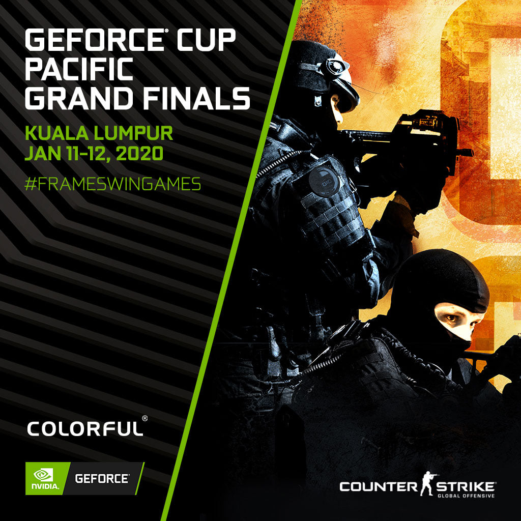 GeForce Cup Pacific Grand Finals will be held at Battle Arena Malaysia, Malaysia's biggest premier Esports centre located at Level 5, Jaya Shopping Centre in Petaling Jaya!