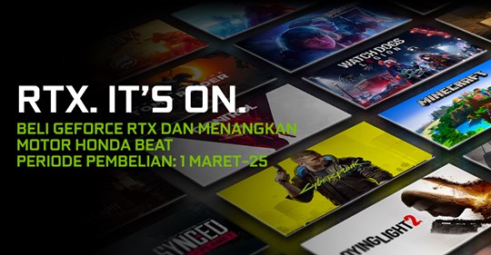 Buy GeForce RTX series of Laptop, PC and GPU, have chance to win Honda Beat Motorcycle. What are you waiting for? #GeForceRTX @NVIDIA GeForce @Colorful Technology