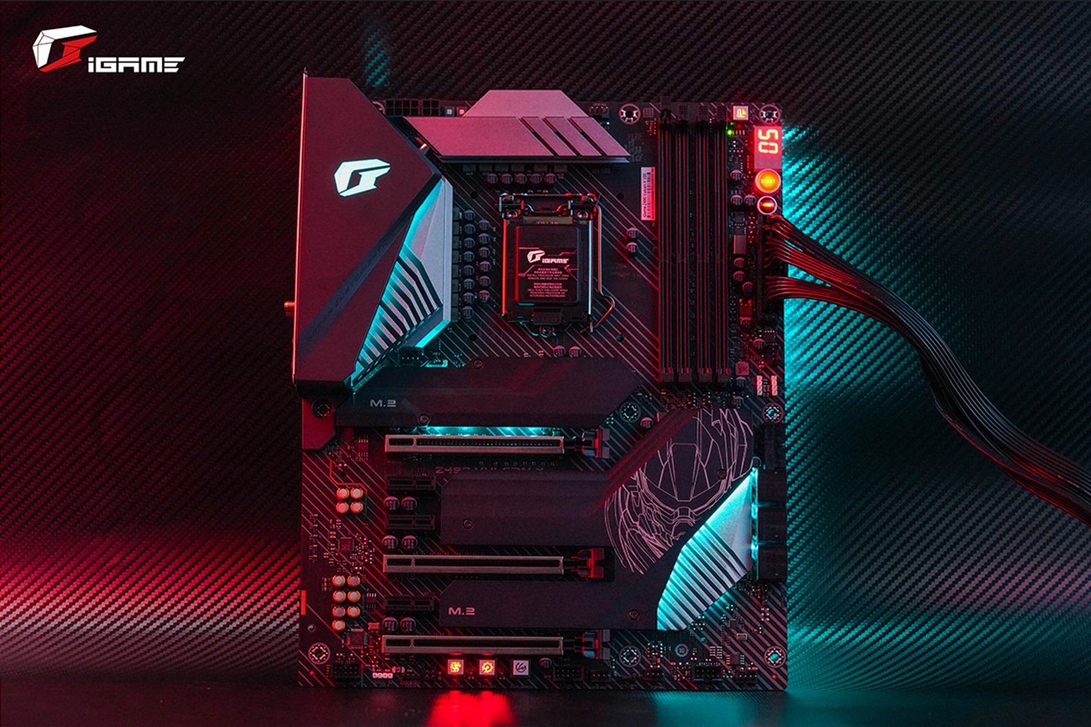 Make your best choice with the COLORFUL iGame Z490 Vulcan X! 