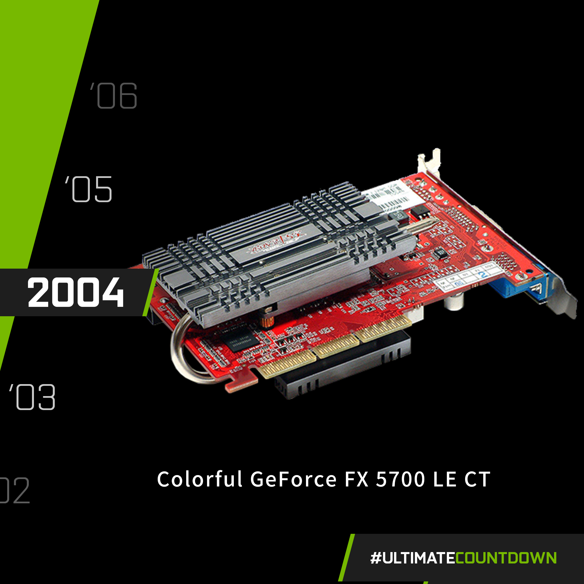 Back in 2004, COLORFUL released its first graphics card using heat pipe with liquid cooling to optimize cooling performance. It was the first to achieve silent heat dissipation.