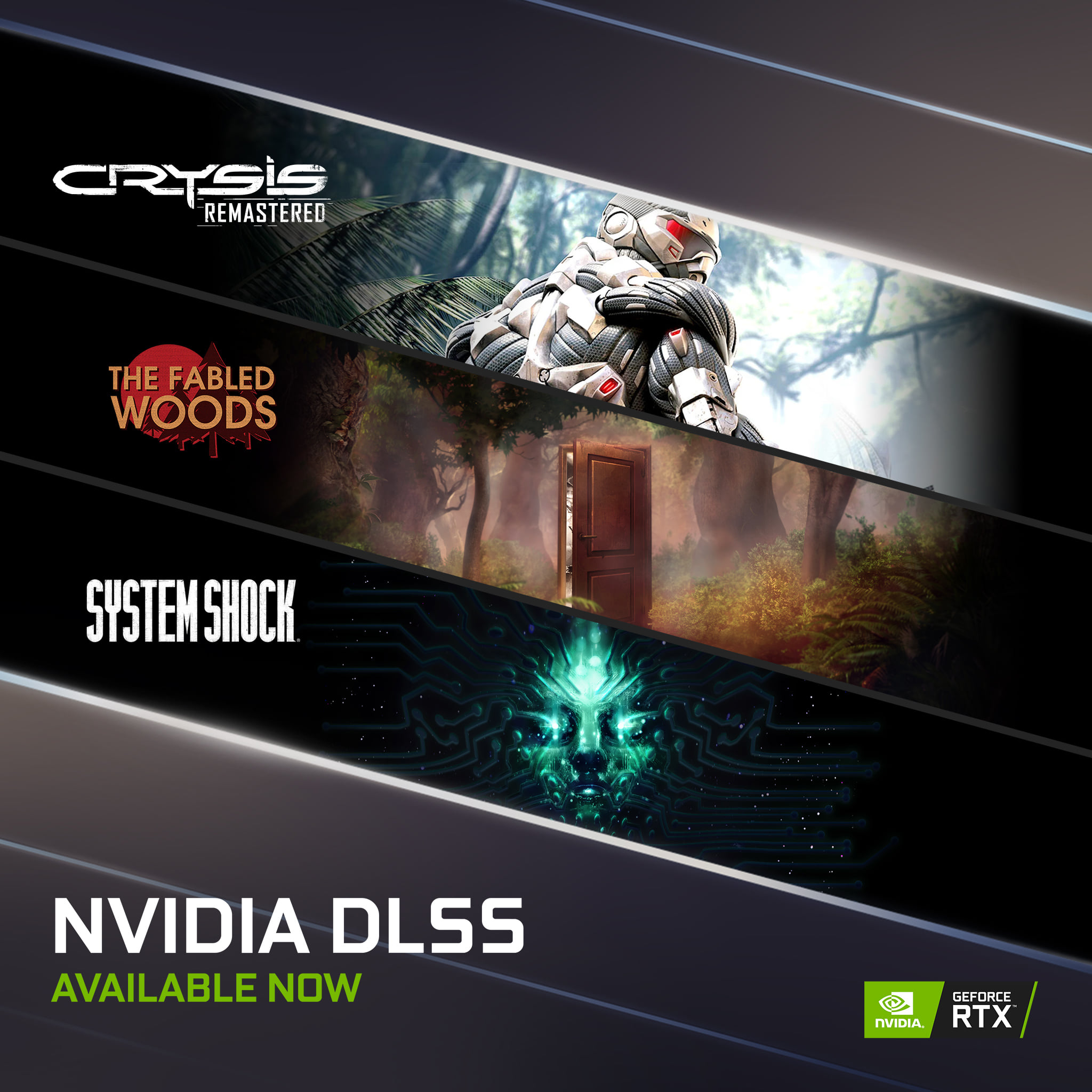 NVIDIA DLSS is coming to more of your favorite games for maximum performance!  #RTXOn  ⚡ Crysis Remastered