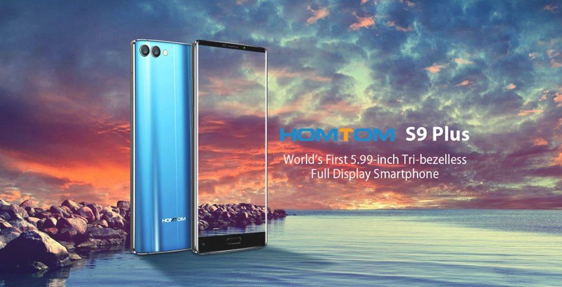 HOMTOM S9 Plus 4G Smartphone with 4GB RAM 64GB ROM and 13.0MP front camera