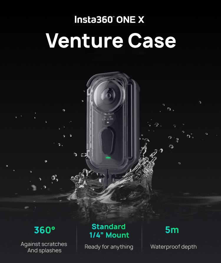 New Version Venture Case 2019 Pre-Order Now!!! #Insta360 #Insta360ONEX #OwnTheMoment #ActionCamera...