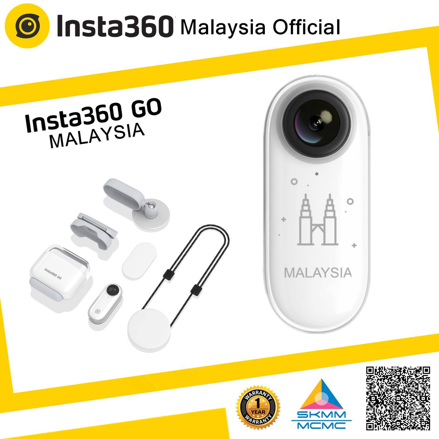 Insta360 GO Malaysia (Limited Edition) #Insta360 #Insta360GO #OwnTheMoment #ActionCamera