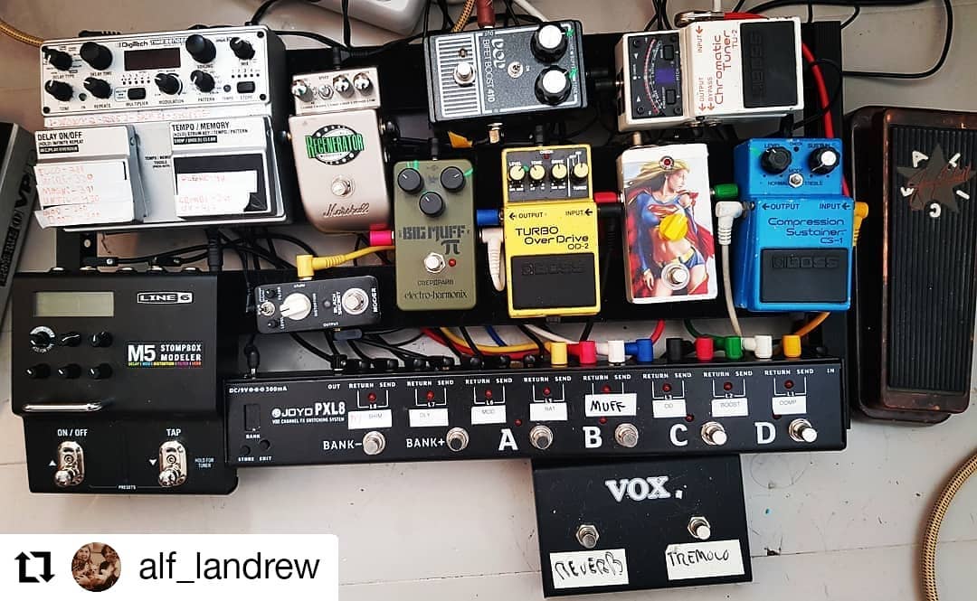 Say goodbye to "shadowless kick", try JOYO PXL pedal controller! #Repost @alf_landrew