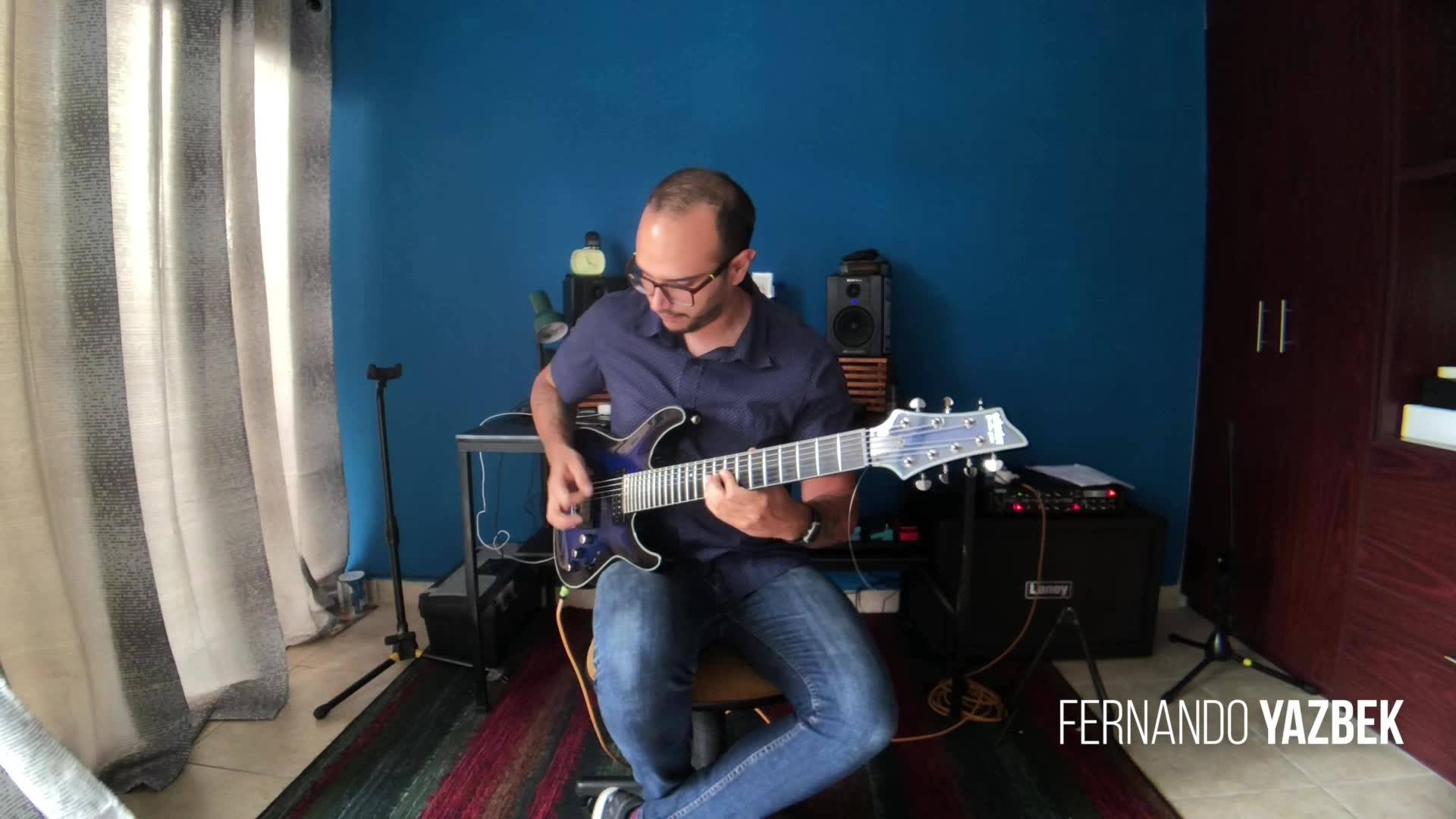 JOYO Artist Fernando Yazbek playing the JOYO US Dream distortion pedal.