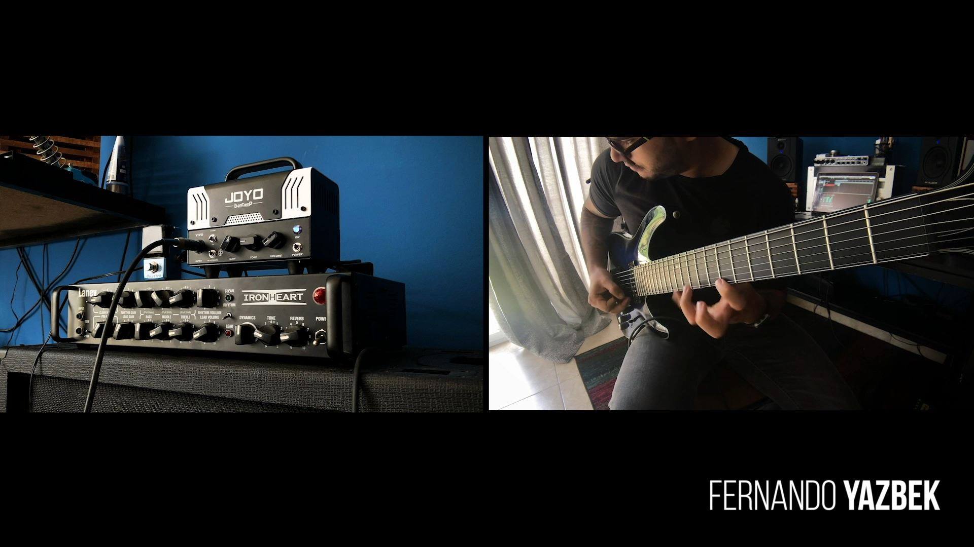 A quick playthrough of Bantamp VIVO by JOYO Artist Fernando Yazbek (Guitarrista),follow Fernando's Instagram: www.tomtop.com Watch official video of Bantamp VIVIO: 