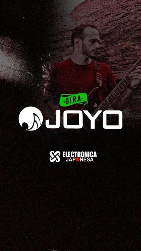 Fernando Yazbek (Guitarrista) will have a tour next month in El Salvador with JOYO products!! Pedals, tube amps...etc