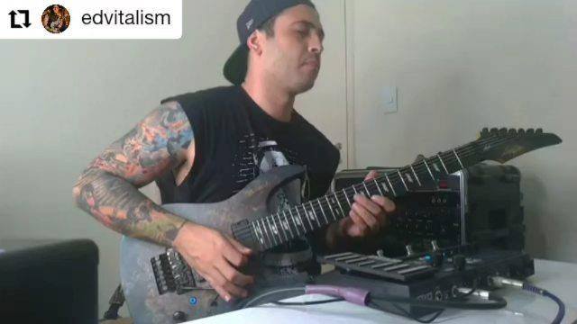 Ed and his new toy! #Repost @edvitalism