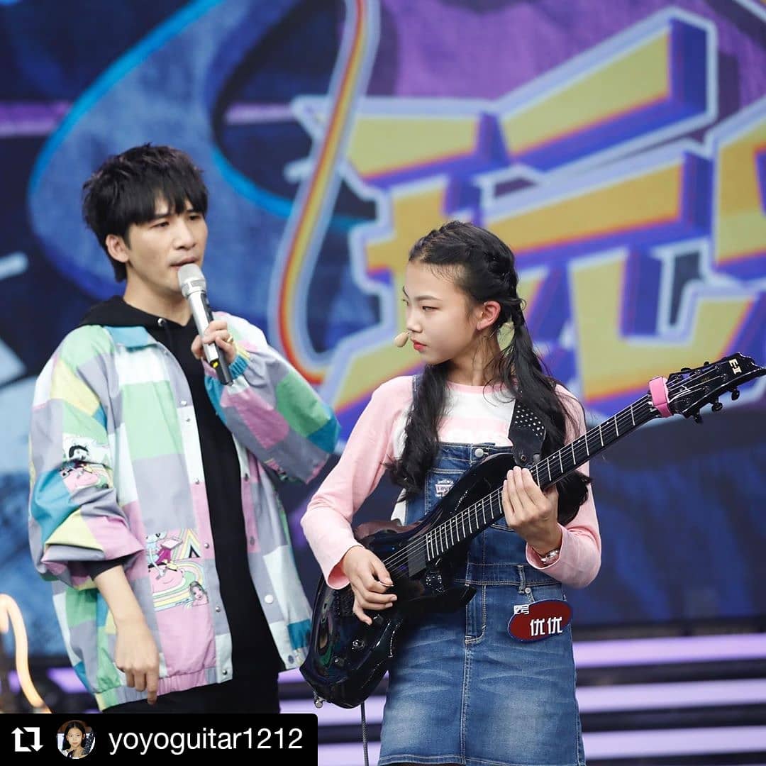 One of the most popular show in China! #Repost @yoyoguitar1212