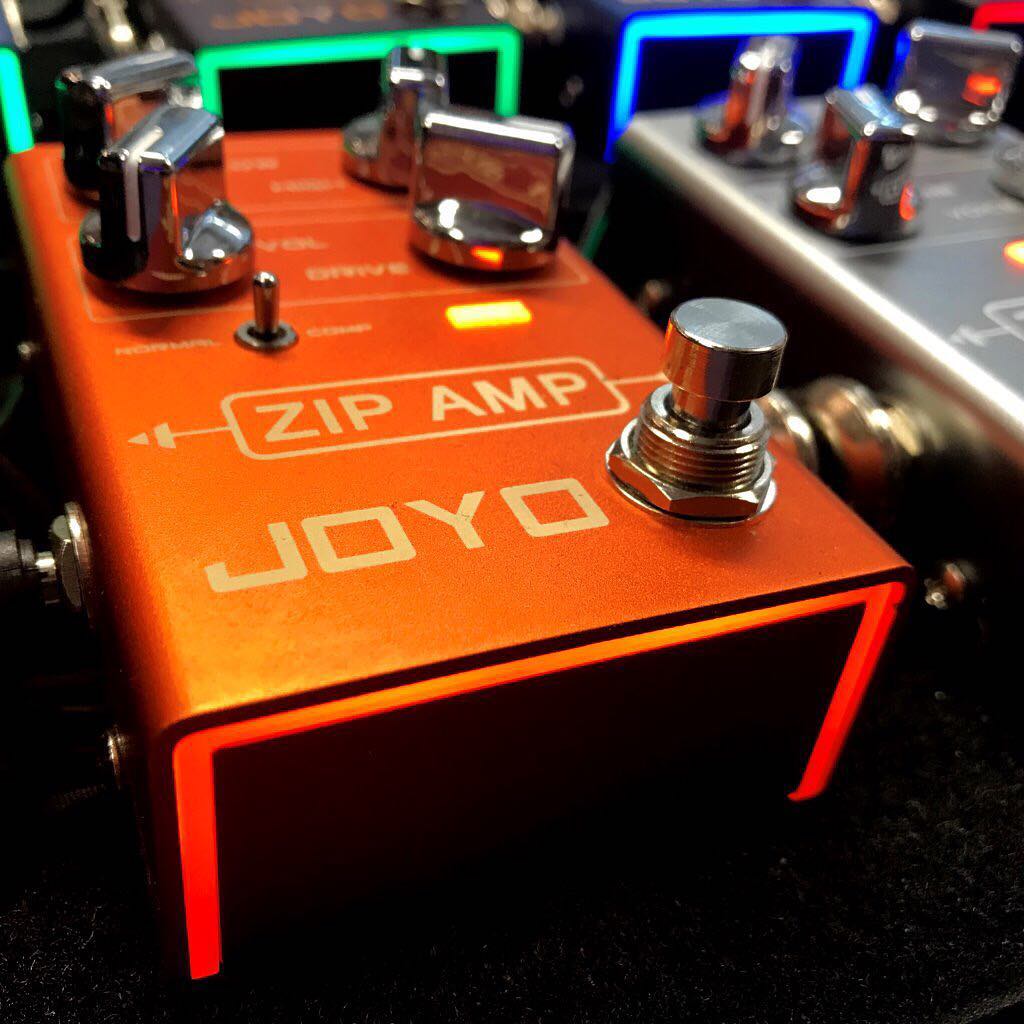 Inspired by the Xotic BB Preamp Comp Special Edition - The JOYO zip amp gives a tight overdrive with sparkle, that you can dig your pick into