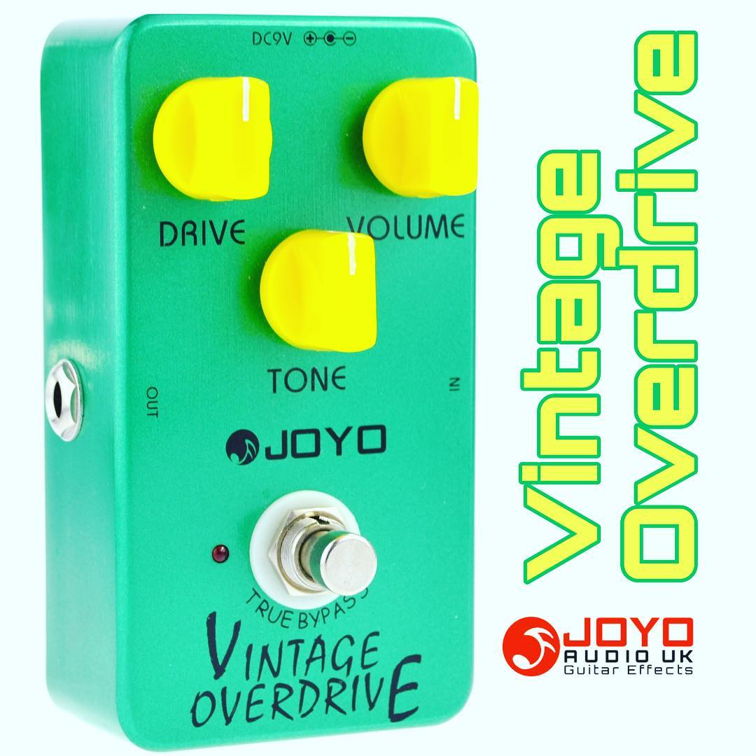 Can’t beat a JOYO Vintage Overdrive. It’s our best selling pedal for every good reason. Check out the demo on the webpage !