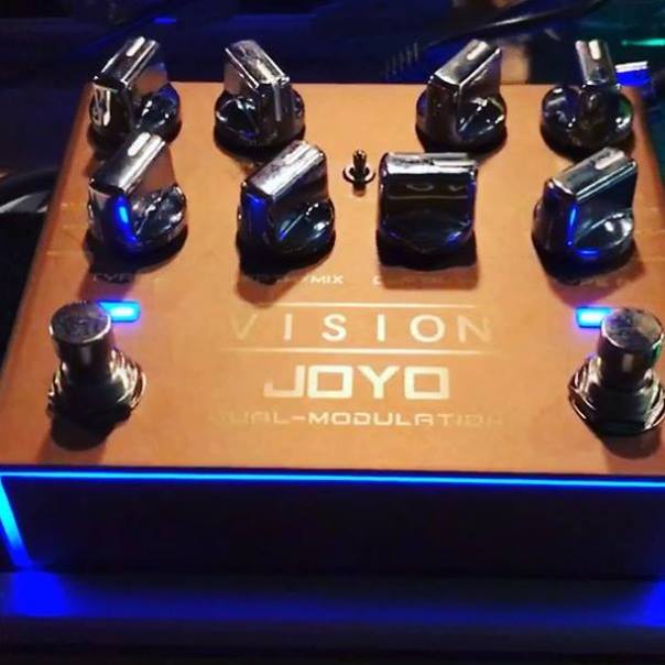 The Joyo Vision is going to be a tone benders kind of pedal, a whole lot of double modulation in one big box