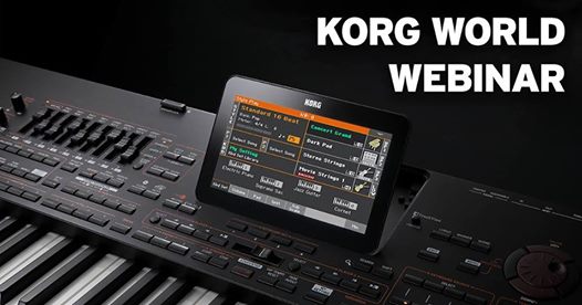 Have you ever wanted to learn about your KORG Professional Arranger keyboard and hoped that someone who knows everything about it was by your side? Introducing the new KORG World webinar series of live instructional broadcasts