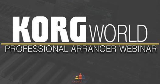 KORG World's Professional Arranger webinars give you the opportunity to learn, interact and have your questions answered "on-air" by our experts through a live video stream. The next webinar will run from 17:00 – 18:00 on 2nd May with KORG’s Luke Edwards and Adam Whittle as your hosts.  In this week's educational webinar we will be offering an exclusive look at the latest Osimo download, Osimo NEXT....