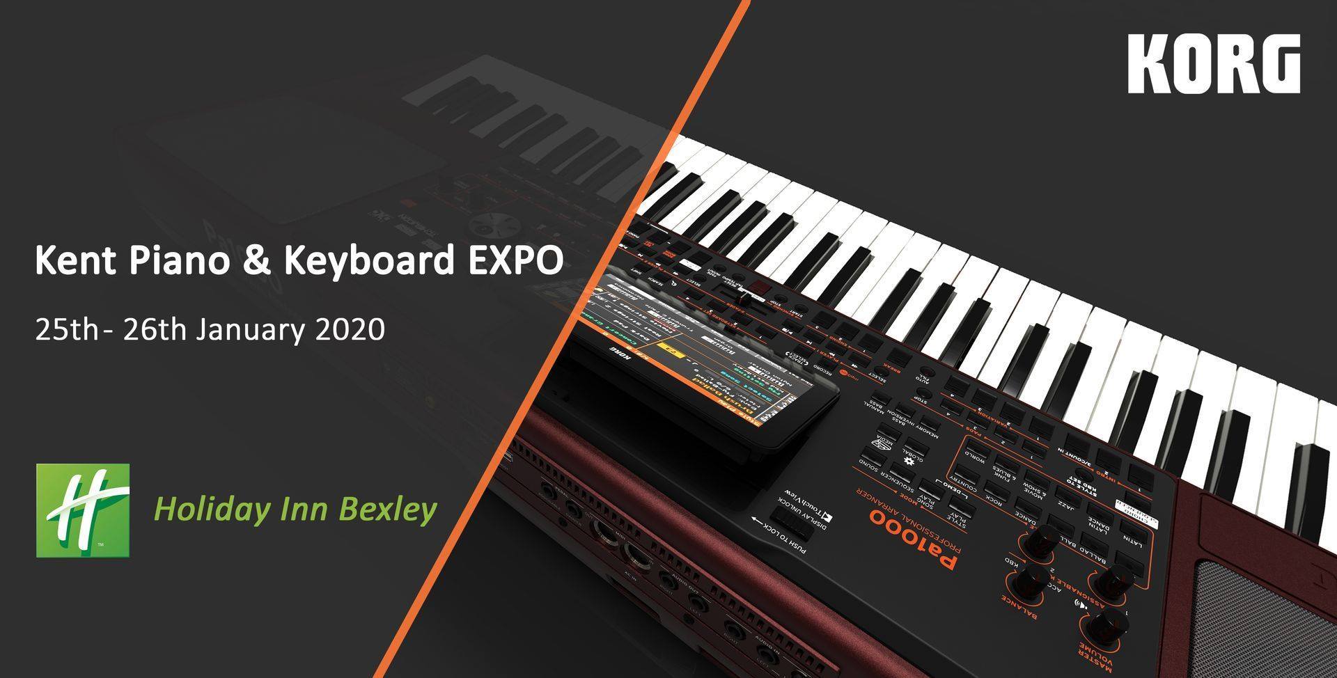 KORG will be attending the Kent Piano & Keyboard EXPO this weekend (25th-26th Jan) with a selection of our professional arranger series keyboards and pianos.  Hosting some of the country's top concert artists, including KORG demonstrator, Pete Shaw,  this FREE event is not one to be missed! Further details can be found here:...