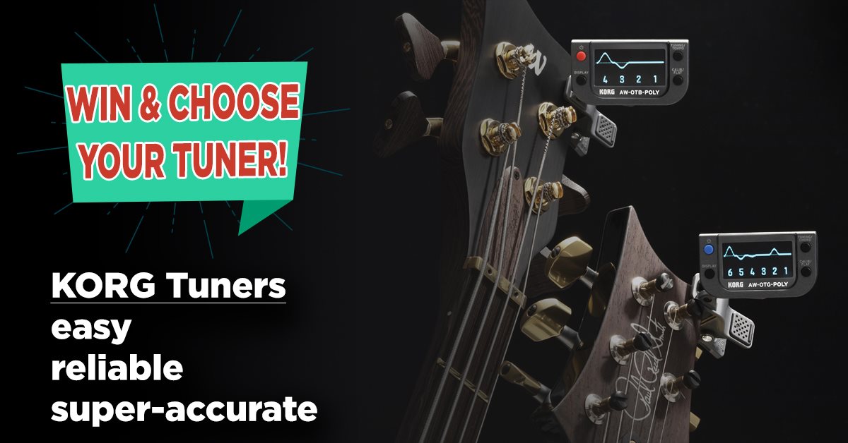 Introducing  #TunerTuesday! KORG's many years of experience and technical innovation have made our tuners widely used and loved by both professionals and beginners around the world. Now we’re giving you the chance to win your choice of KORG tuner from the entire range! This is how easy it is for you to win: 1) Go to www.tomtop.com and find your favourite tuner - the choice is yours!...