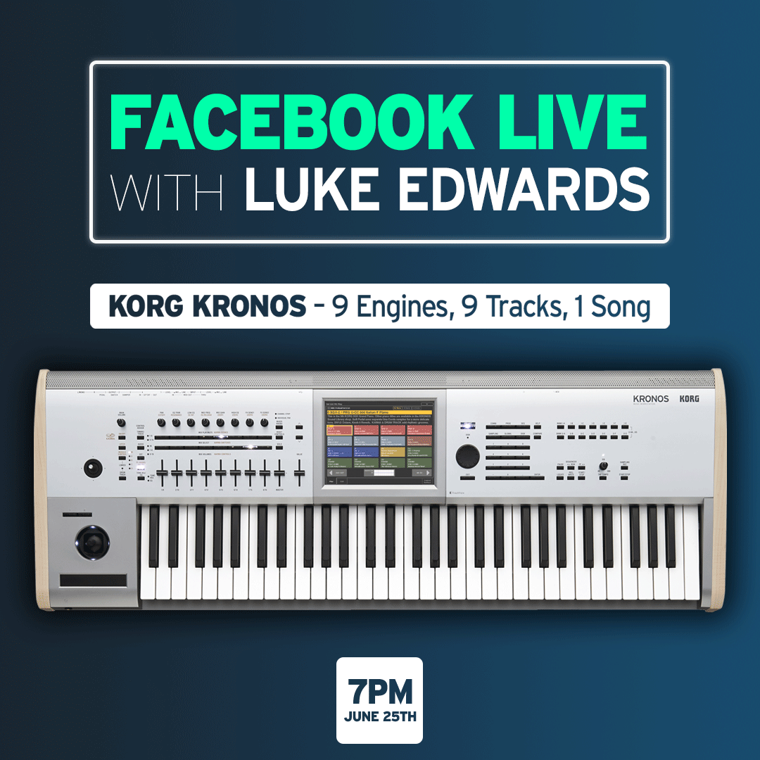 This week we're bringing out the big guns as Luke programs a sequence LIVE using KORG's flagship KRONOS Workstation!