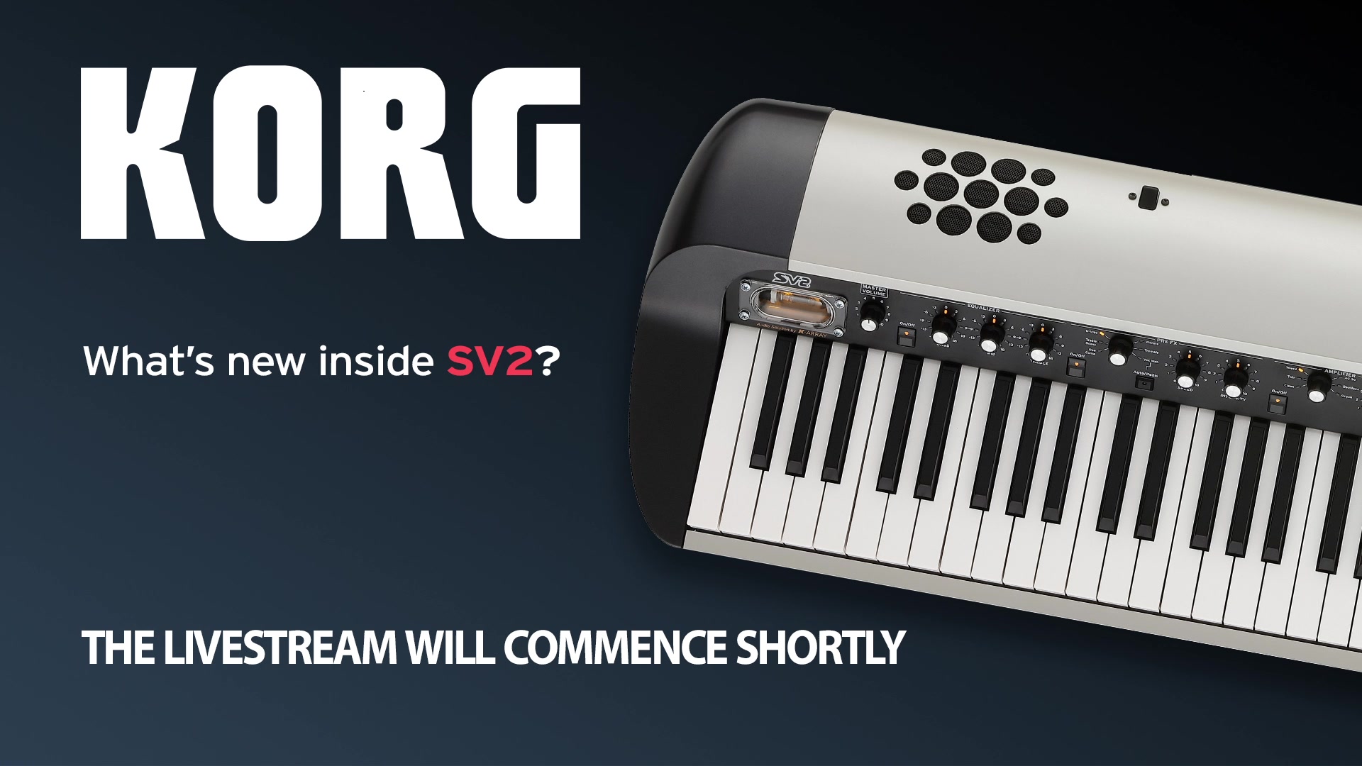 Tonight, we're looking at our flagship Stage Piano, the SV2.