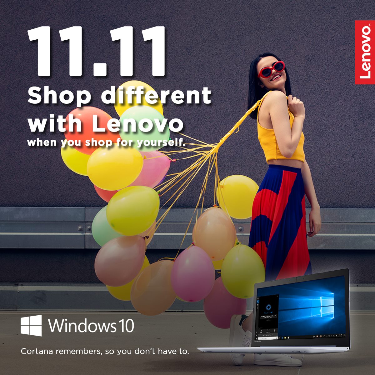 Who says you have to buy gifts for anyone else? This Single’s Day, it’s all about 👉YOU👈 Get ready to treat yourself to Lenovo’s 11.11 dashing deals at our online stores here: ▶️ Lazada | https://www.tomtop.com/brands-lenovo-576/?aid=sqttseo 