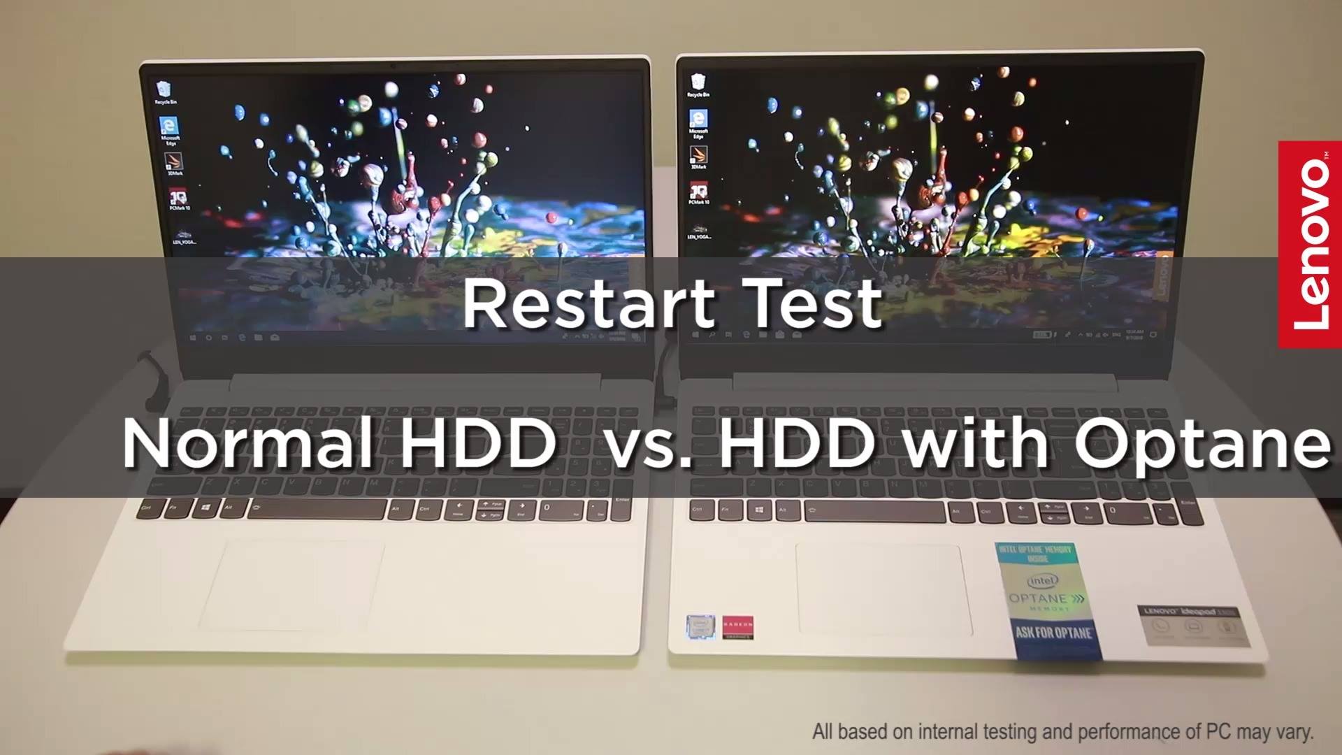 How fast can a #FasterThanFast PC with Intel® Optane™ be? 🤔 The improved boot-up and restart times say it all in this comparison video!