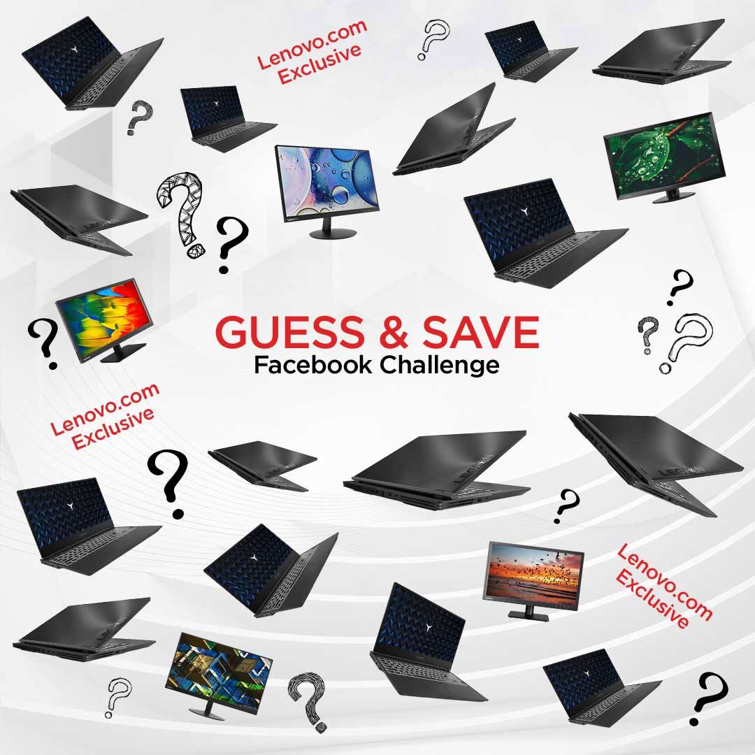 Facebook Guess & Save Challenge To save, simply: