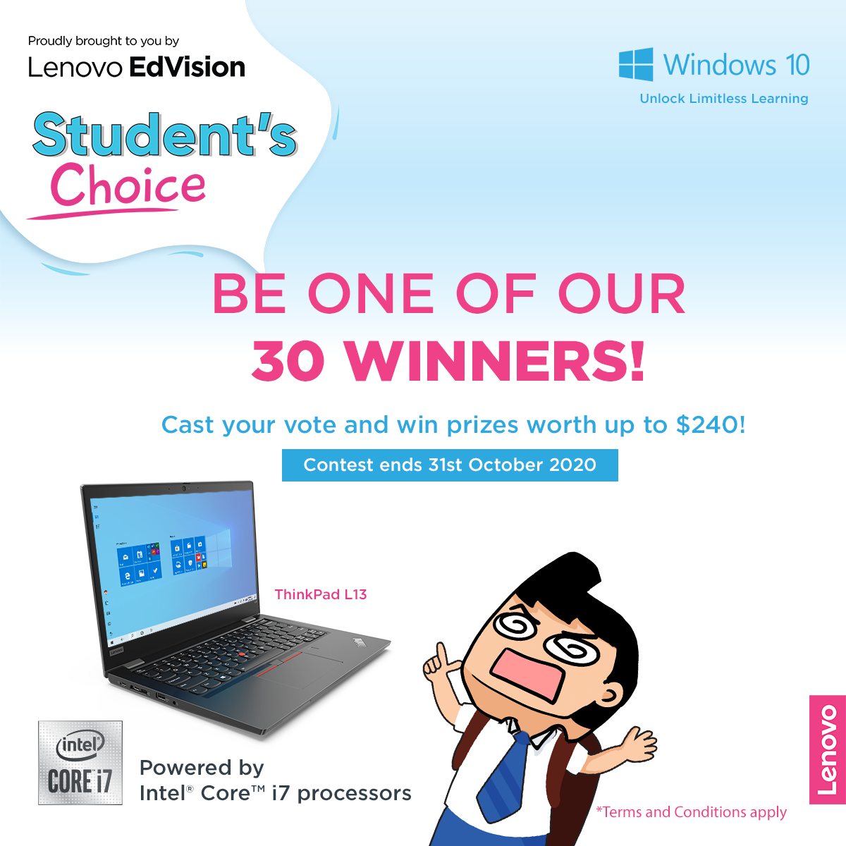 Got a favourite #LenovoSG laptop? Cast your vote and you could win a micro:bit kit (worth $40), and participation to a virtual coding workshop (worth $200) 𝗛𝗢𝗪 𝗗𝗢 𝗬𝗢𝗨 𝗝𝗢𝗜𝗡? • Like and Follow our FB Page...