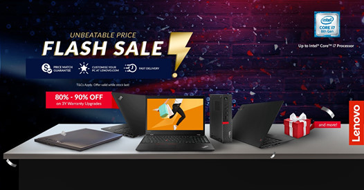 Looking for an upgradeable laptop PC? Lenovo Online Shop got you covered! Save up to 30% off on IdeaPad C340, save 25% off on Legion Y540 and more at www.tomtop.com ! Terms and conditions apply. Found a better price? Let us know and we'll match it ! Chat Online or Call 800-601-1481 for more information.