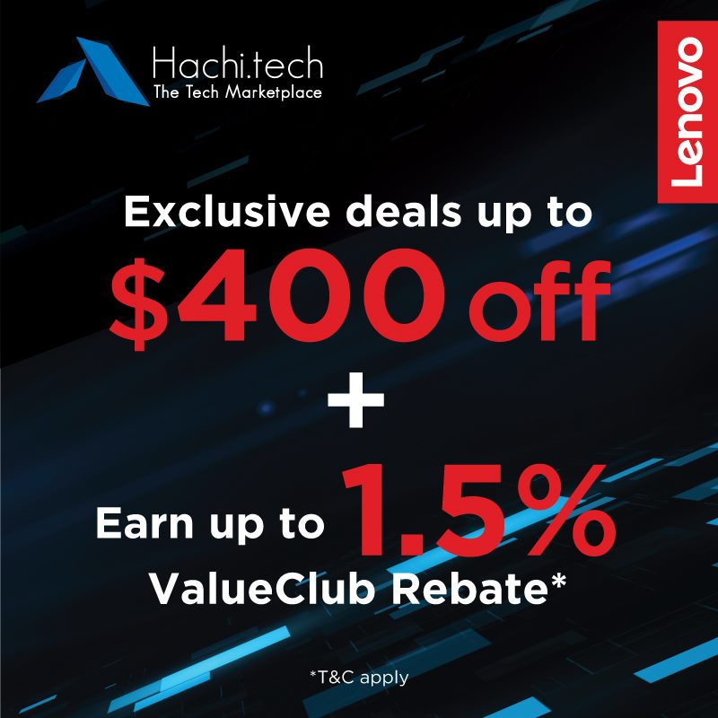 You want it? You got it! Get your dream Lenovo machine from www.tomtop.com today and you could enjoy up to $400 off, plus earn up to 1.5% rebate! Read below for deets 👇✨ Or Shop Today ➡