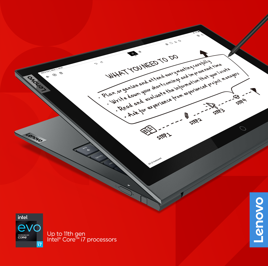 Multitasking made #smarter with the larger and faster E-ink display on the ThinkBook Plus Gen 2 i. The award-winning dual-screen ThinkBook Plus is now sleeker, faster, and smarter with a reimagined E-ink experience.