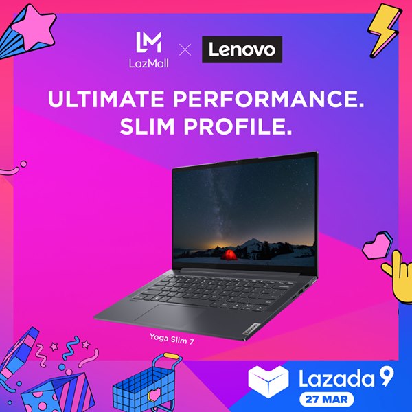 It's a countdown to Lazada’s 9th Birthday Sale! check out Lenovo products at our Official Store. Start adding to cart now!