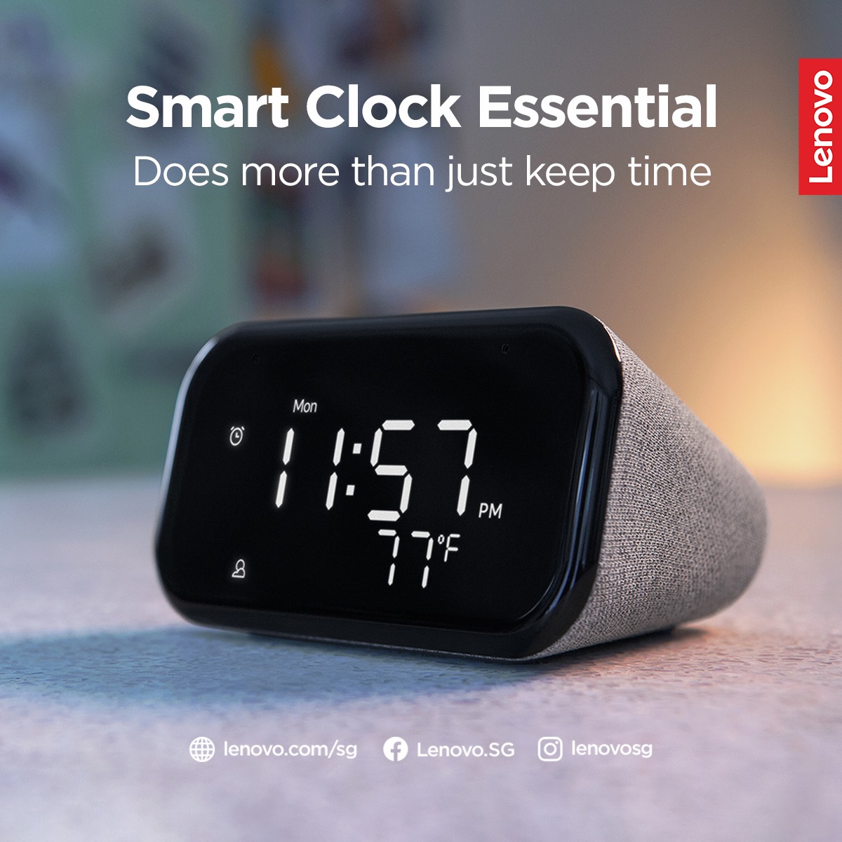 Are you ready to upgrade your home into a Smart Home? Check out the Smart Clock Essential, a smart device that will streamline your day for you!