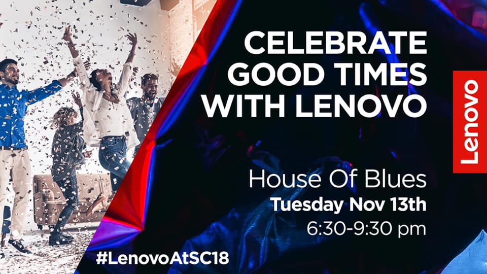 ‪Let’s #PARTY! Come celebrate good times with us at #SC18. ‬ ‪📍House of Blues ‬