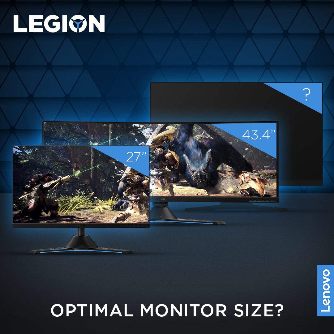 When it comes to monitors, size matters. 😏 