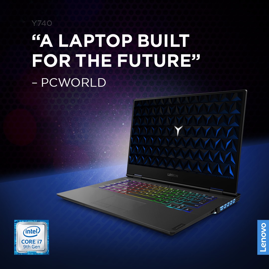 "The Lenovo Legion Y740 feels emblematic of this GPU generation changeover". Time to reach the next level. Check out this review from PC World: www.tomtop.com 