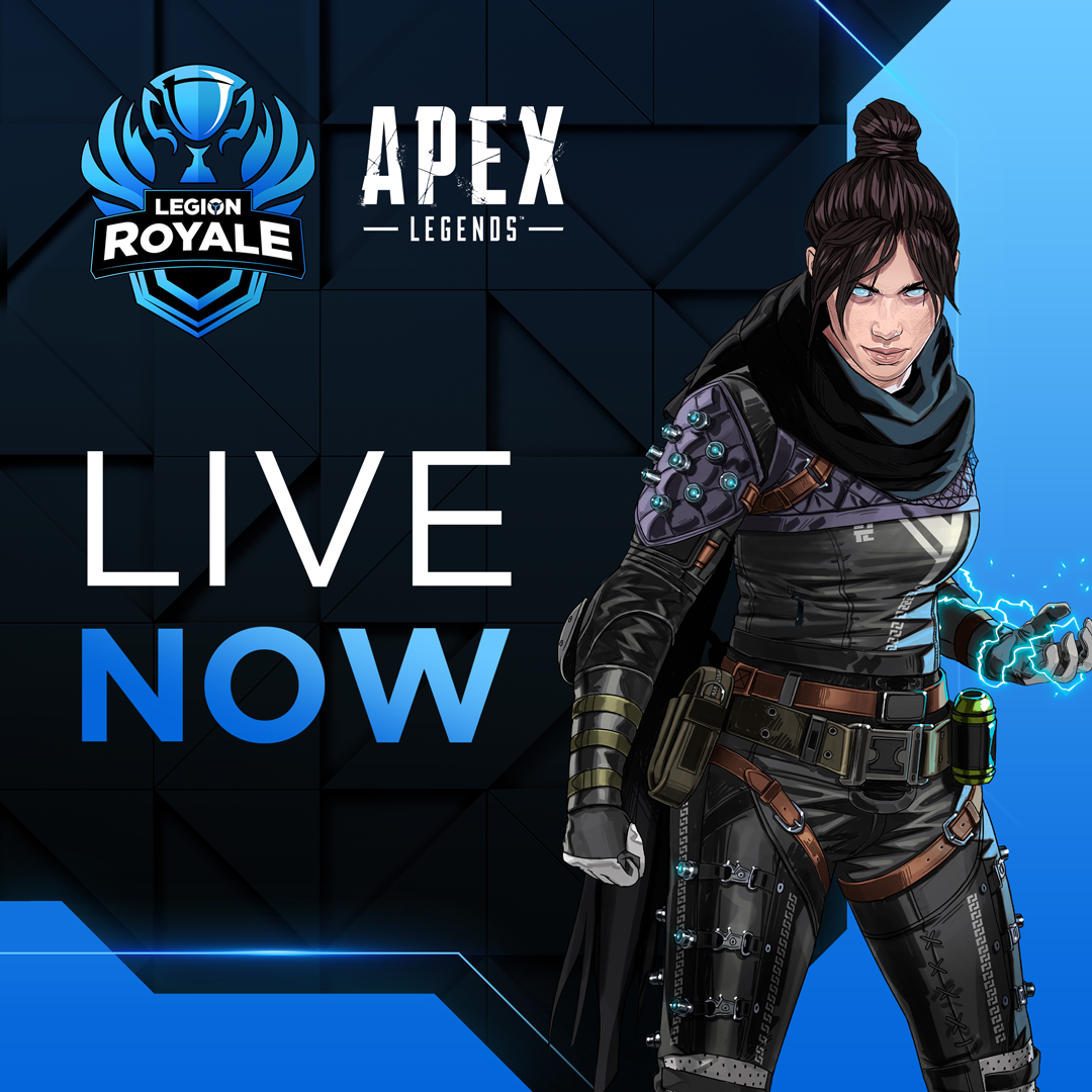 The previous region's squads really blew our minds last week. Think you can do better North America? Let's see how you play Apex Legends! Tune in now to #LegionRoyale: