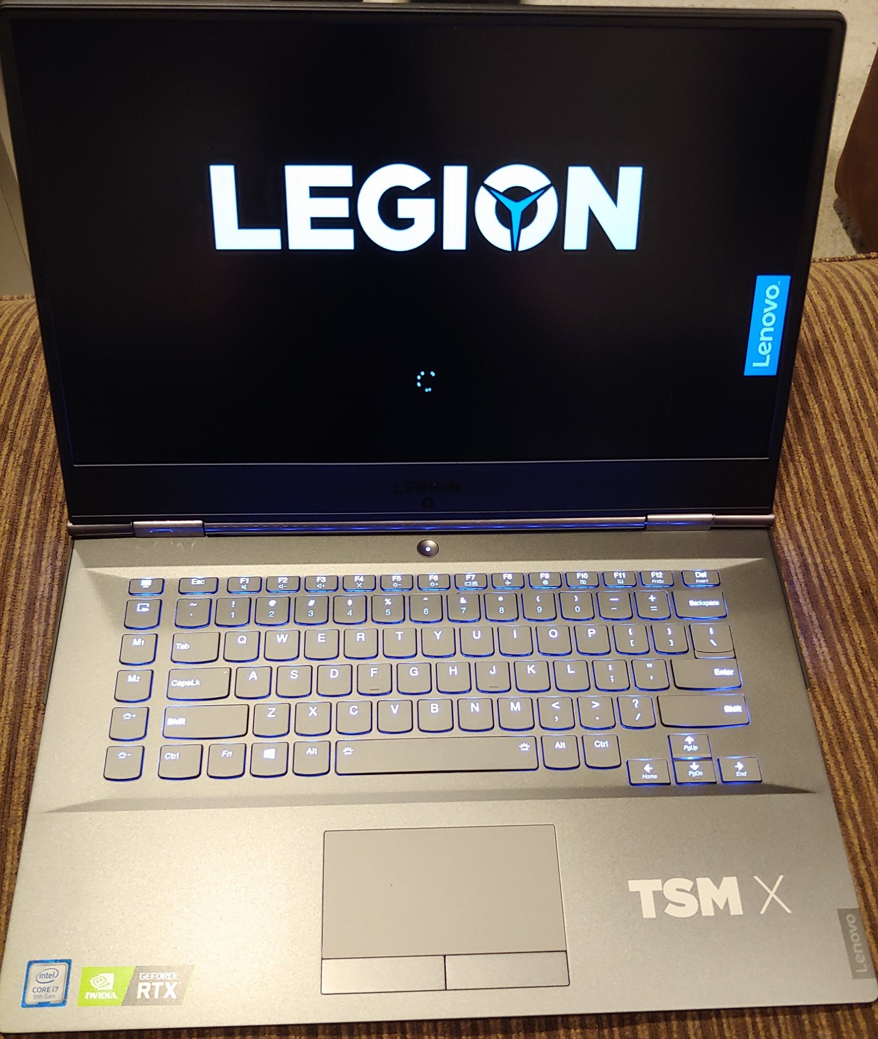 A @TSM-branded Legion laptop? That’s too much style for one picture.