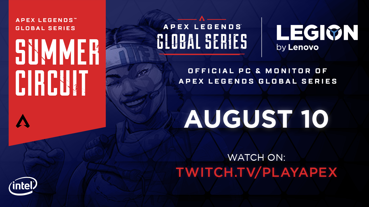 Monday. The worst day of the week, right? Let's make yours LEGENDARY with some Apex Legends. Tune in to Round 4 of the ALGS Summer Circuit on August 10th: