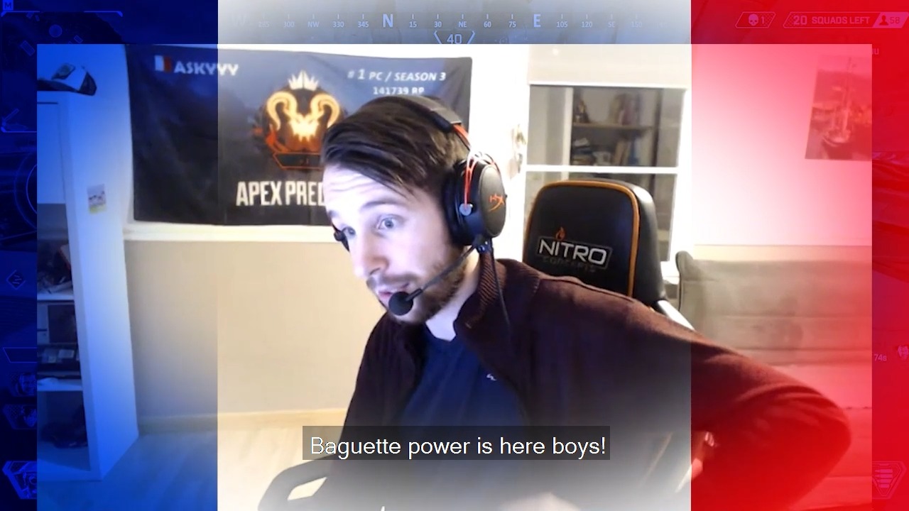 Baguette Power is here boys! 😎  On this episode of Legion Pro Files with Askyy: ✔️ How to play a support role in Apex Legends...