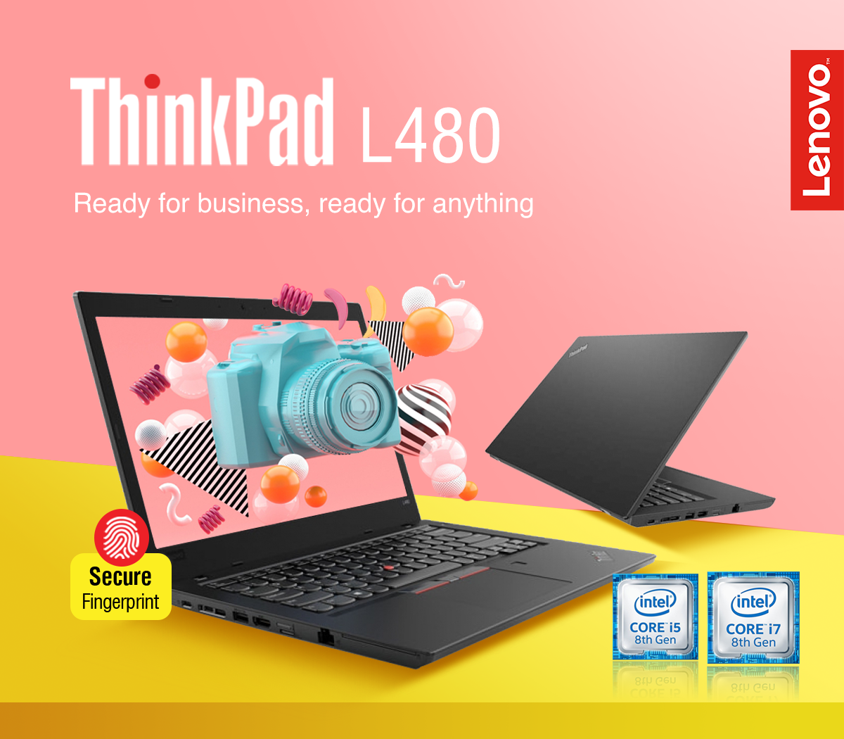 လုပ္ငန္းသံုးအတြက္ Thinkpad L480 Series ကို