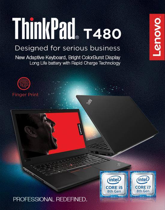 ျမန္ဆန္သြက္လက္ ေပါ႔ပါးအၾကမ္းခံတဲ႔ Thinkpad T480