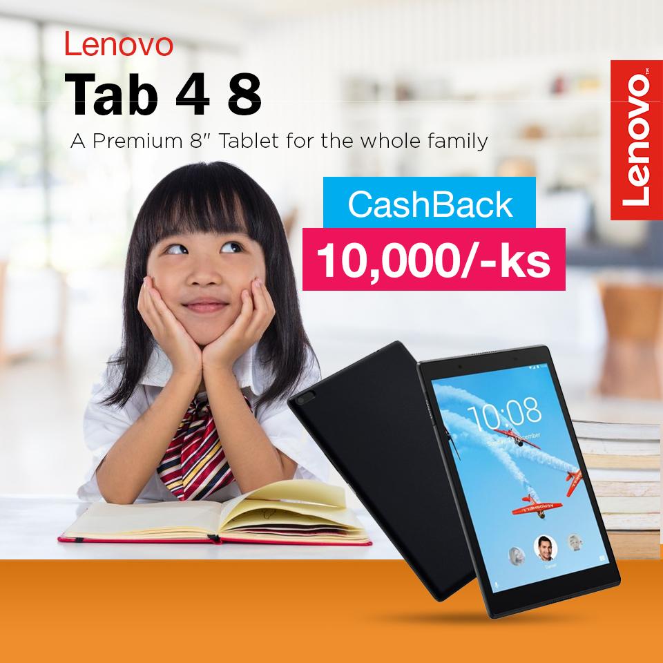 စြယ္စံုသံုး Lenovo Tab4 8" အတြက္Special Discount