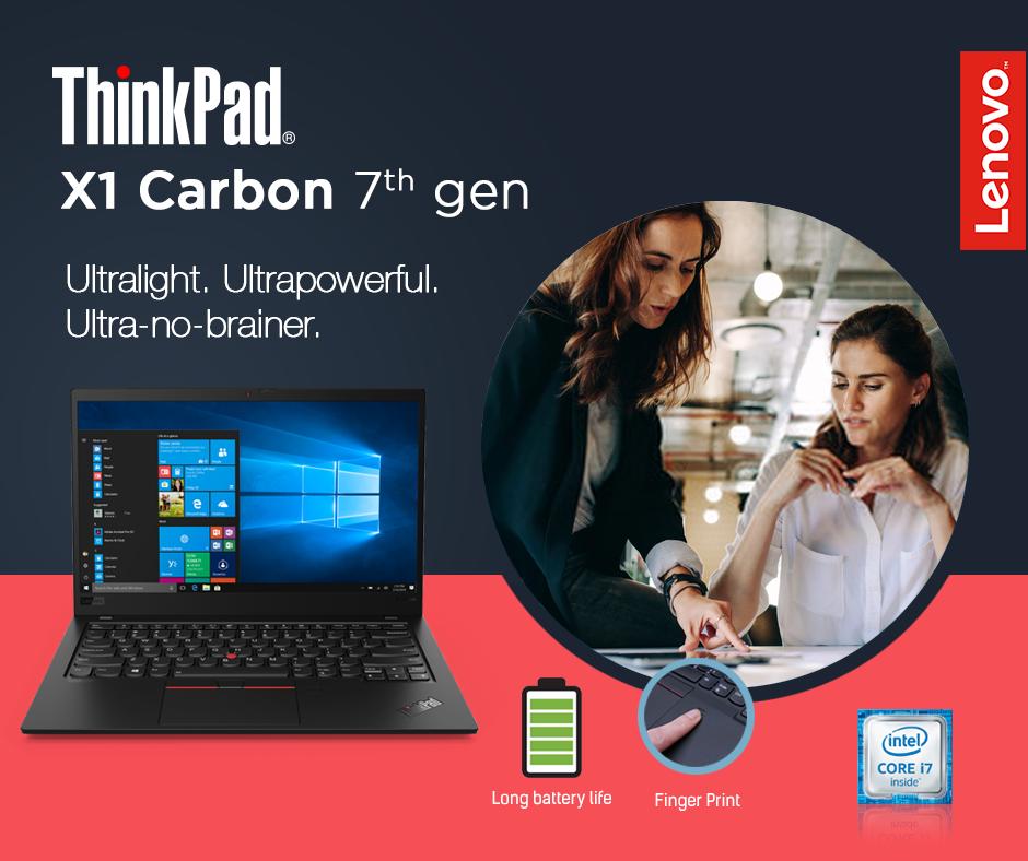 Premium ဆန်တဲ့ ခံစားချက်ထက် ပိုကြမ်းမဲ့  Lenovo ရဲ့ Thinkpad X1 Cabron 💻💻💻 Lenovo ရဲ့ ThinkPad X1 Carbon ကို  military-grade အဆင့်ရှိတဲ့ စမ်းသပ်မှုများစွာနဲ့ စစ်ဆေးထားပြီး ကြမ်းတမ်းမှုဒဏ်ကိုခံနိုင်ရည်ရှိတဲ့အပြင် ရေစိုဒဏ် ဖုန်မှုန့်တွေဝင်ရောက်မှုဒဏ်၊ အပူဒဏ် ၊ အအေးဒဏ်တွေကို ခံနိုင်ရည်ရှိတာကြောင့် နေရာဒေသမရွေး သယ်ဆောင်သွားလာ အသုံးပြုနိုင်တဲ့ လုပ်ငန်းခွင်သုံး ၊ ဘက်စုံသုံး ကမ္ဘာ့အကောင်းဆုံးနဲ့ အကြမ်းခံဆုံး Notebook အဖြစ် သတ်မှတ်ခံထားရတဲ့ X1 Carbon Model ပါ 🏆 အကြမ်းခံ Body ဆိုပေမဲ့