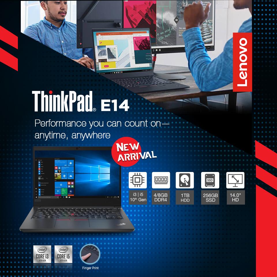 Thinkpad ကောင်းကောင်းလေးလည်းကိုင်ချင်တယ် Budget လည်းချွေတာချင်တဲ့သူတွေအတွက် Thinkpad E14 ရောက်ရှိလာပါပြီ🎉🎉 Thinkpad E14 ရဲ့ Body ကိုအလူမီနီယံနဲ့လုပ်ထားပေမဲ့ 1